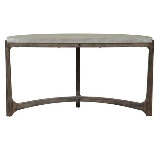 Cascade - Sofa Table - Wirebrush Rustic Brown – Sofa Tables by Liberty Furniture at Furniture Wholesale Plus , Nashville furniture store