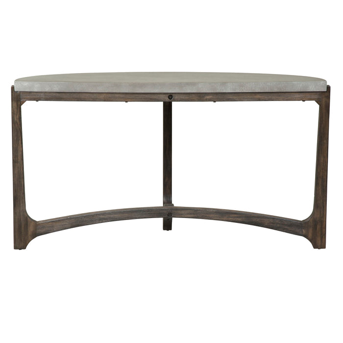 Cascade - Sofa Table - Wirebrush Rustic Brown – Sofa Tables by Liberty Furniture at Furniture Wholesale Plus , Nashville furniture store