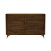 Malia - 6-Drawer Dresser - Walnut – Dressers by Elements International at Furniture Wholesale Plus , Nashville furniture store