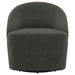 Leon - Upholstered Barrel Accent Swivel Chair - Premium Swivel Chairs from Coaster Fine Furniture - Just $469! Shop now at Furniture Wholesale Plus  We are the best furniture store in Nashville, Hendersonville, Goodlettsville, Madison, Antioch, Mount Juliet, Lebanon, Gallatin, Springfield, Murfreesboro, Franklin, Brentwood