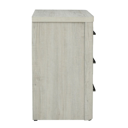Modern Play - Nightstand With Charging Station - Natural White – Nightstands w/ Charging Stations by Liberty Furniture at Furniture Wholesale Plus , Nashville furniture store