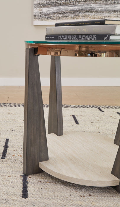 Frazwa - Round End Table - Multi – End Tables by Signature Design by Ashley® at Furniture Wholesale Plus , Nashville furniture store