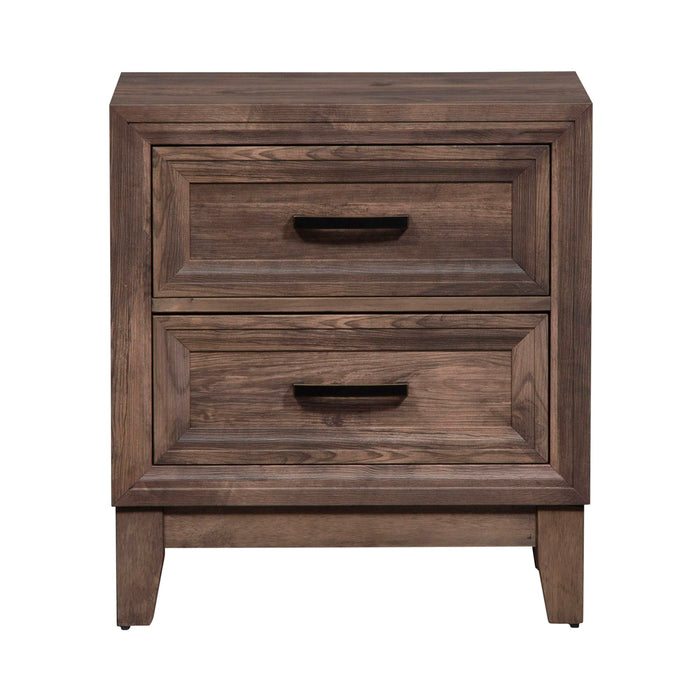 Ridgecrest - 2 Drawer Nightstand - Cobblestone – Accent Nightstands by Liberty Furniture at Furniture Wholesale Plus , Nashville furniture store