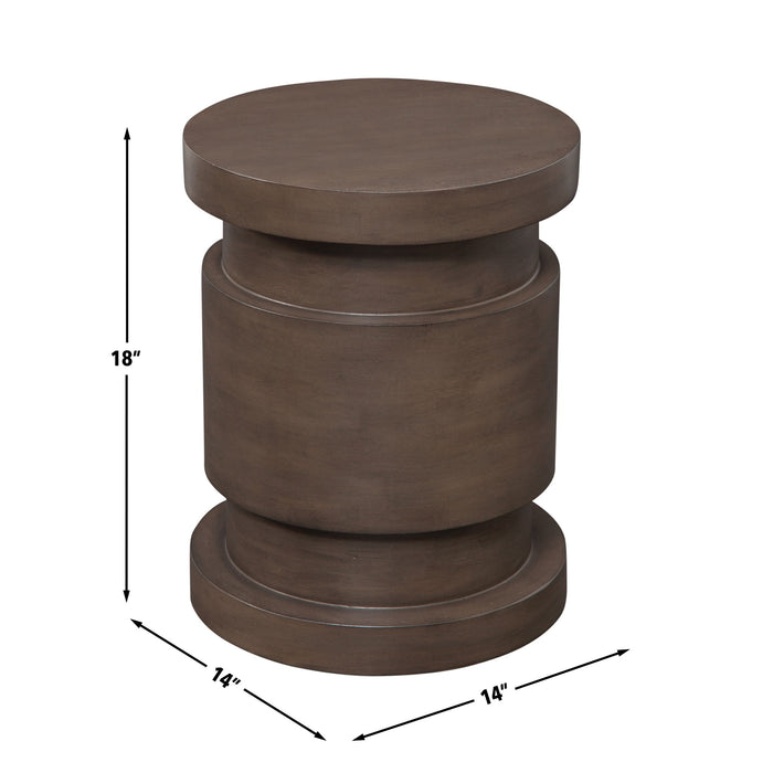 Duke - Side Table - Brown – Side Tables by Steve Silver Furniture at Furniture Wholesale Plus , Nashville furniture store