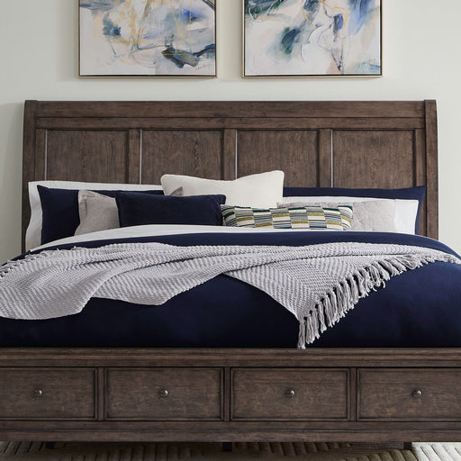 Twin Lakes - Sleigh Headboard – Sleigh Headboards by Liberty Furniture at Furniture Wholesale Plus , Nashville furniture store