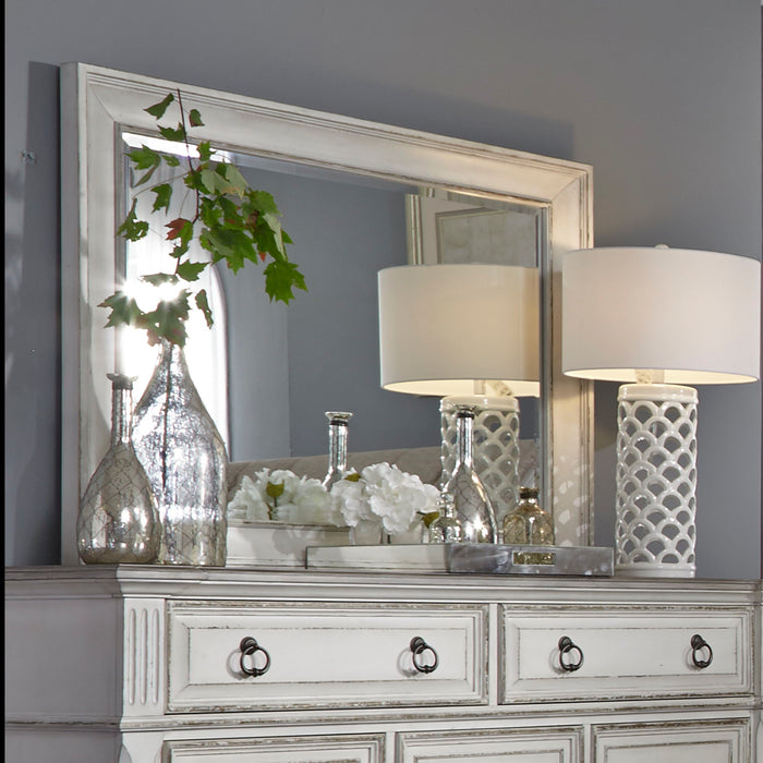Abbey Park - Mirror - Antique White – Mirrors by Liberty Furniture at Furniture Wholesale Plus , Nashville furniture store