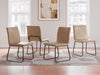 Pharwynn - Dining Upholstered Side Chair (Set of 4) - Toast – Chair Sets by Signature Design by Ashley® at Furniture Wholesale Plus , Nashville furniture store