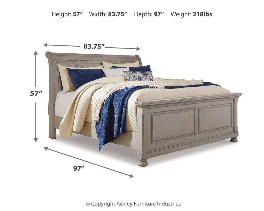 Lettner - Sleigh Bed – Storage Beds by Signature Design by Ashley® at Furniture Wholesale Plus , Nashville furniture store