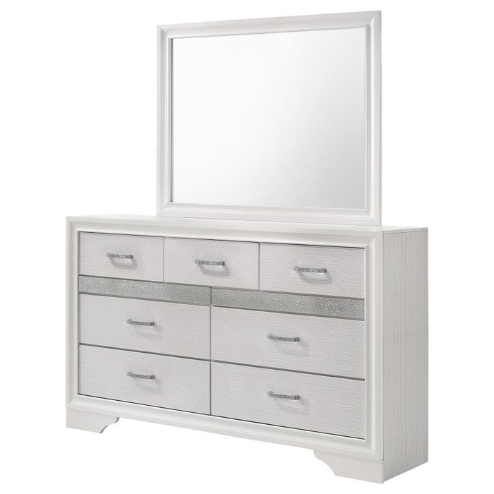Miranda - 7-drawer Dresser With Mirror – Dresser & Mirror by CoasterEveryday at Furniture Wholesale Plus , Nashville furniture store