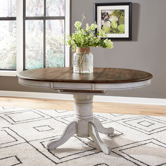 Carolina Crossing - Pedestal Table – Dining Tables by Liberty Furniture at Furniture Wholesale Plus , Nashville furniture store