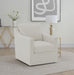Winter - Upholstered Sloped Arm Accent Swivel Chair - Premium Swivel Chairs from Coaster Fine Furniture - Just $549! Shop now at Furniture Wholesale Plus  We are the best furniture store in Nashville, Hendersonville, Goodlettsville, Madison, Antioch, Mount Juliet, Lebanon, Gallatin, Springfield, Murfreesboro, Franklin, Brentwood