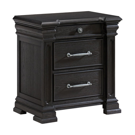 Kings Court - 3-Drawer Nightstand (Sliding Top) – Accent Nightstands by Elements International at Furniture Wholesale Plus , Nashville furniture store