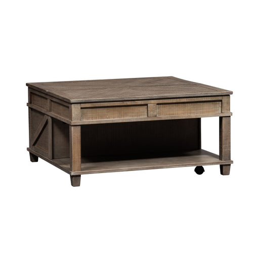 Parkland Falls - 3 Piece Table Set - Weathered Taupe – Table Sets by Liberty Furniture at Furniture Wholesale Plus , Nashville furniture store