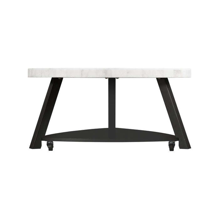 Trinity - Marble Top Table – Coffee Tables by Elements International at Furniture Wholesale Plus , Nashville furniture store