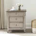 Ivy Hollow - 3 Drawer Nightstand With Charging Station - Weathered Linen / Dusty Taupe – Nightstands w/ Charging Stations by Liberty Furniture at Furniture Wholesale Plus , Nashville furniture store