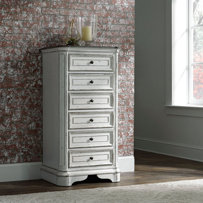 Magnolia Manor - Lingerie Chest - Antique White – Lingerie Chests by Liberty Furniture at Furniture Wholesale Plus , Nashville furniture store