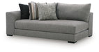 Creston Heights - LAF Corner Chaise - Smolder – Chaises by Signature Design by Ashley® at Furniture Wholesale Plus , Nashville furniture store