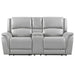 Alexandria - Power Reclining Console Loveseat – Reclining Loveseats by Steve Silver Furniture at Furniture Wholesale Plus , Nashville furniture store