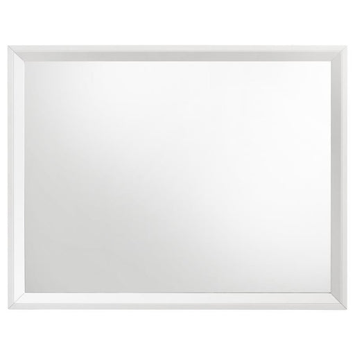 Sonora - Dresser Mirror - White – Mirrors by Coaster Fine Furniture at Furniture Wholesale Plus , Nashville furniture store