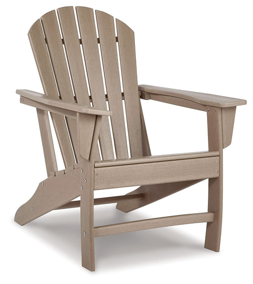 Sundown Treasure - 2 Pc. - Adirondack Chair And Ottoman – 2 Piece Outdoor Sets by Signature Design by Ashley® at Furniture Wholesale Plus , Nashville furniture store