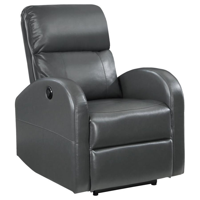 Grant - Upholstered Power Recliner Chair – Reclining Chairs by Coaster Fine Furniture at Furniture Wholesale Plus , Nashville furniture store