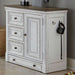 Magnolia Manor - Pet Feeder Cabinet - Antique White – Feeder Cabinets by Liberty Furniture at Furniture Wholesale Plus , Nashville furniture store
