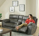 Atlas - Reclining Console Loveseat With Storage - Charcoal – Reclining Loveseats by Catnapper at Furniture Wholesale Plus , Nashville furniture store