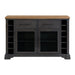 Montrose - Server - Espresso And Brown – Servers by Elements International at Furniture Wholesale Plus , Nashville furniture store