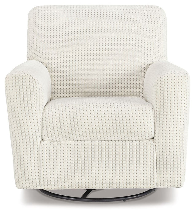 Herstow - Swivel Glider Accent Chair - Premium Swivel Glider Chairs from Signature Design by Ashley® - Just $468! Shop now at Furniture Wholesale Plus  We are the best furniture store in Nashville, Hendersonville, Goodlettsville, Madison, Antioch, Mount Juliet, Lebanon, Gallatin, Springfield, Murfreesboro, Franklin, Brentwood