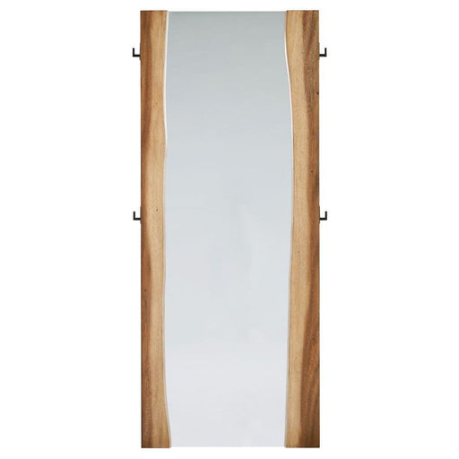 Winslow - Standing Floor Mirror - Smokey Walnut - Premium Floor Mirrors from CoasterElevations - Just $429! Shop now at Furniture Wholesale Plus  We are the best furniture store in Nashville, Hendersonville, Goodlettsville, Madison, Antioch, Mount Juliet, Lebanon, Gallatin, Springfield, Murfreesboro, Franklin, Brentwood