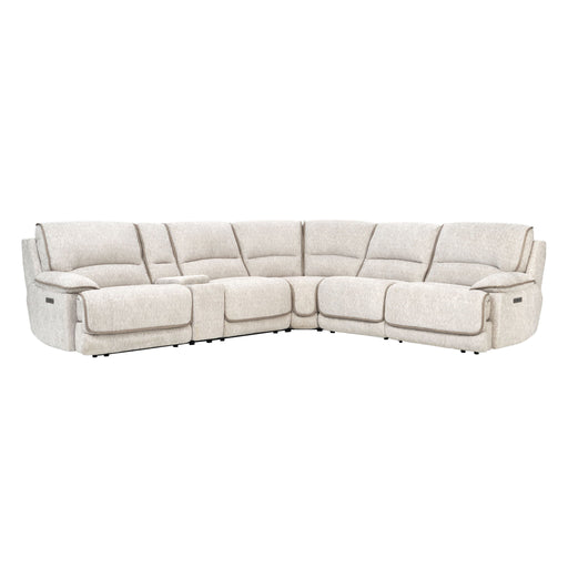 Olsen - 6 Piece Power Sectional – Reclining Sectionals by Steve Silver Furniture at Furniture Wholesale Plus , Nashville furniture store