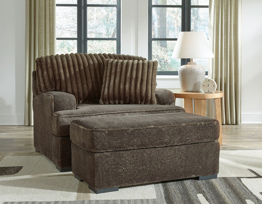 Aylesworth - Living Room Set - Premium Stationary Chair & Ottoman from Benchcraft® - Just $878! Shop now at Furniture Wholesale Plus  We are the best furniture store in Nashville, Hendersonville, Goodlettsville, Madison, Antioch, Mount Juliet, Lebanon, Gallatin, Springfield, Murfreesboro, Franklin, Brentwood