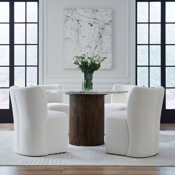 Accent Dining - Dining Chair With Casters – Side Chairs by Liberty Furniture at Furniture Wholesale Plus , Nashville furniture store