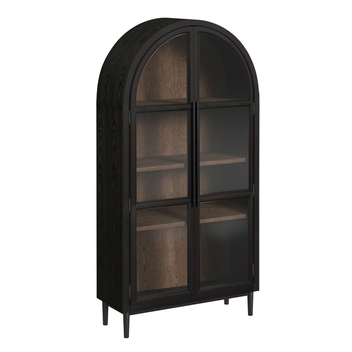 Santiago - Bookcase - Espresso Black – Standard Bookcases by Elements International at Furniture Wholesale Plus , Nashville furniture store