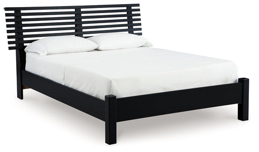 Danziar - Slat Panel Bed With Low Footboard - Premium Slat Beds from Signature Design by Ashley® - Just $478! Shop now at Furniture Wholesale Plus  We are the best furniture store in Nashville, Hendersonville, Goodlettsville, Madison, Antioch, Mount Juliet, Lebanon, Gallatin, Springfield, Murfreesboro, Franklin, Brentwood