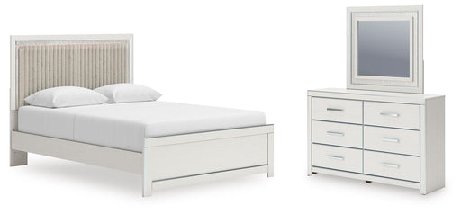 Zuraleus - Upholstered Panel Platform Bedroom Set – 3 Piece Bedroom Sets by Signature Design by Ashley® at Furniture Wholesale Plus , Nashville furniture store