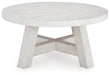 Jallison - Round Cocktail Table - Off White – Coffee Tables by Signature Design by Ashley® at Furniture Wholesale Plus , Nashville furniture store