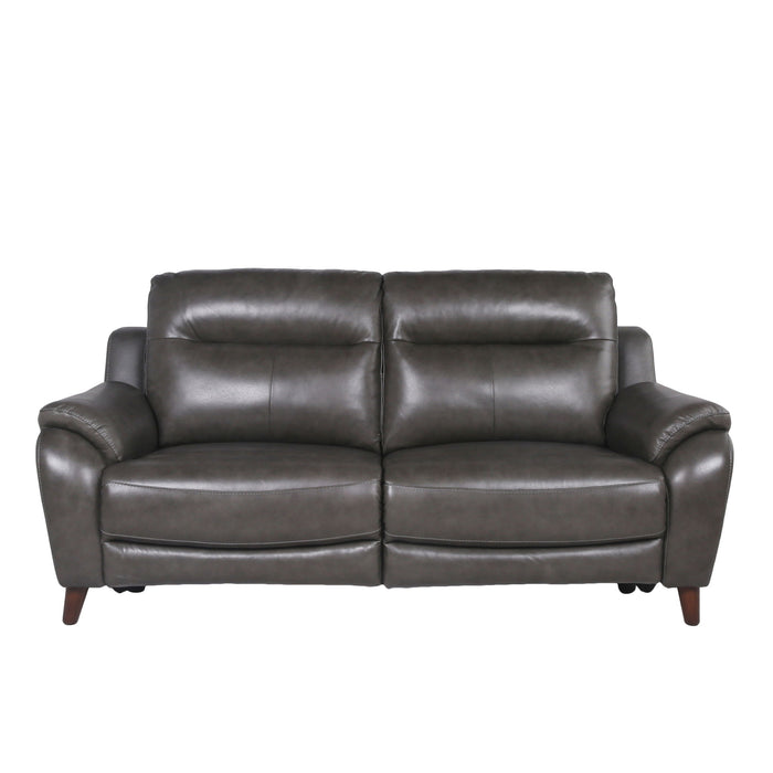 Trento - Dual Power Sofa - Charcoal – Reclining Sofas by Steve Silver Furniture at Furniture Wholesale Plus , Nashville furniture store