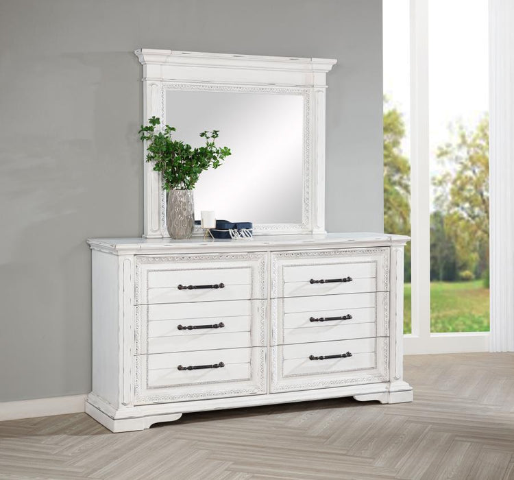 Mckinney - 6-Drawer Bedroom Dresser Cabinet – Dressers by Coaster Fine Furniture at Furniture Wholesale Plus , Nashville furniture store