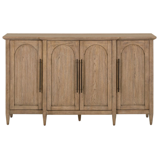 Pavilion - 4 Door Accent Cabinet - Natural – Accent Cabinets by Liberty Furniture at Furniture Wholesale Plus , Nashville furniture store