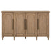 Pavilion - 4 Door Accent Cabinet - Natural – Accent Cabinets by Liberty Furniture at Furniture Wholesale Plus , Nashville furniture store