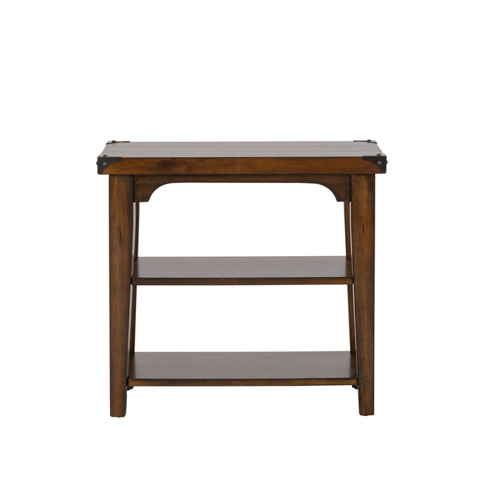 Aspen Skies - Chair Side Table – Chair Side Tables by Liberty Furniture at Furniture Wholesale Plus , Nashville furniture store