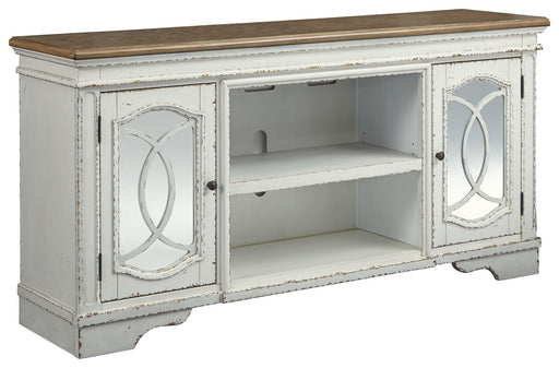 Realyn - TV Stand – TV Stands by Signature Design by Ashley® at Furniture Wholesale Plus , Nashville furniture store