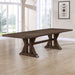 Auburn - Table With 2 / 20" Table Leaves - Dark Brown – Dining Tables by Steve Silver Furniture at Furniture Wholesale Plus , Nashville furniture store