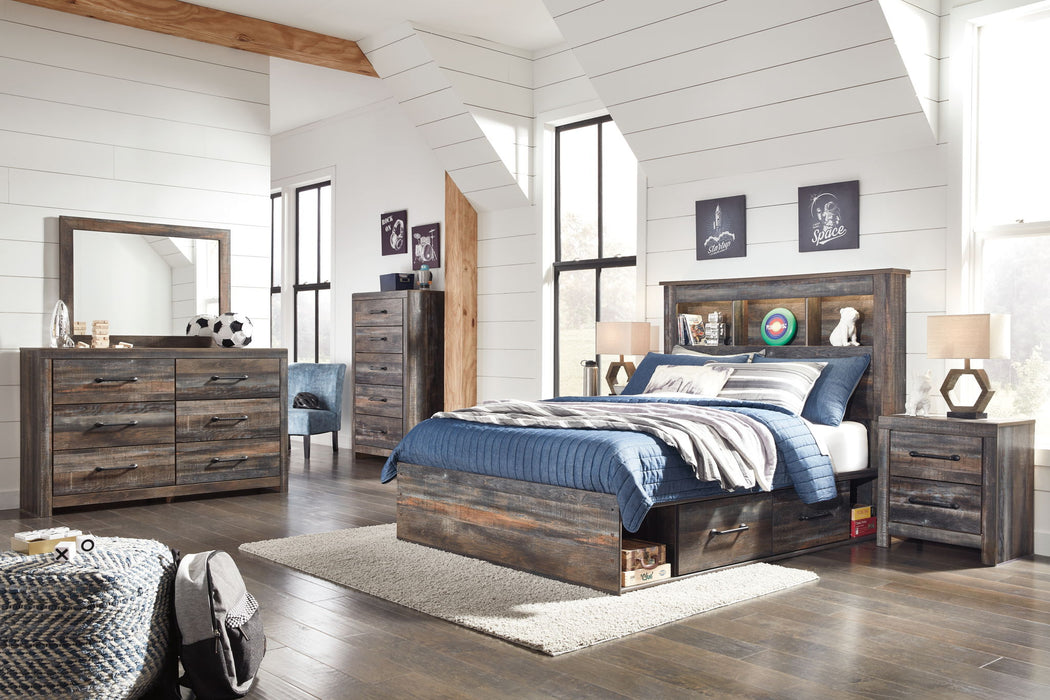 Drystan - Bookcase Bed With Storage Set – 8 + Piece Bedroom Sets by Signature Design by Ashley® at Furniture Wholesale Plus , Nashville furniture store