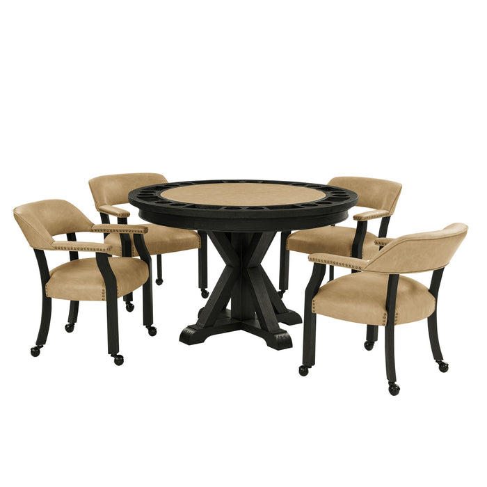 Rylie - Dining Set – 5 Piece Dining Room Sets by Steve Silver Furniture at Furniture Wholesale Plus , Nashville furniture store