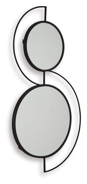 Shayham - Accent Mirror - Black – Accent Mirrors by Signature Design by Ashley® at Furniture Wholesale Plus , Nashville furniture store
