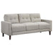 Bowen - Upholstered Track Arm Tufted Sofa Set – Stationary Sofas & Loveseats by Coaster Fine Furniture at Furniture Wholesale Plus , Nashville furniture store