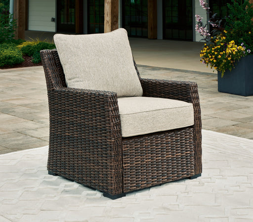 Brook Ranch - Brown - Lounge Chair With Cushion - Premium Lounge Chairs from Signature Design by Ashley® - Just $498! Shop now at Furniture Wholesale Plus  We are the best furniture store in Nashville, Hendersonville, Goodlettsville, Madison, Antioch, Mount Juliet, Lebanon, Gallatin, Springfield, Murfreesboro, Franklin, Brentwood