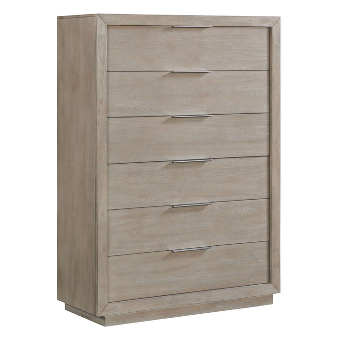 Arcadia - 6-Drawer Chest - Gray – Accent Chests by Elements International at Furniture Wholesale Plus , Nashville furniture store